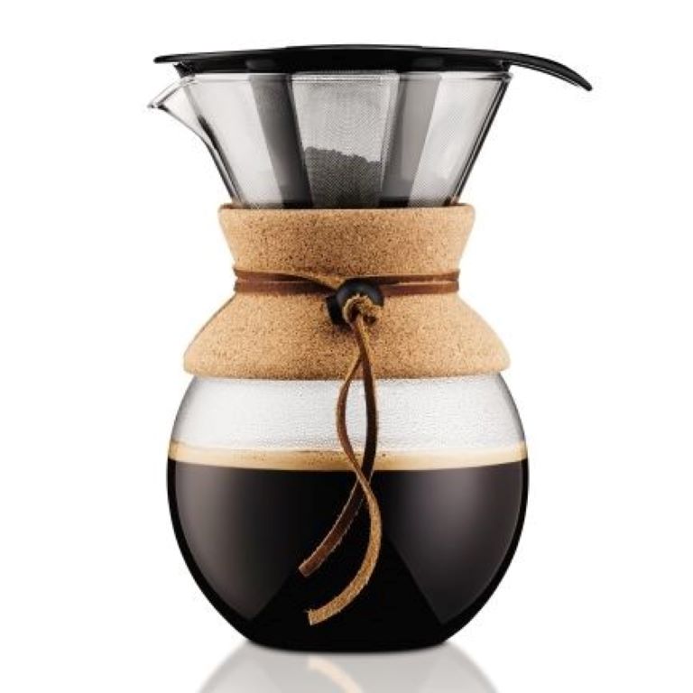 Bodum Pour Over Coffee Maker Cork - 8 cup
