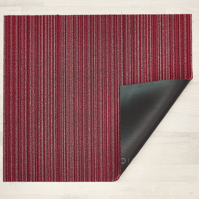Chilewich Floor Mat - Skinny Stripe Shag - Image 5