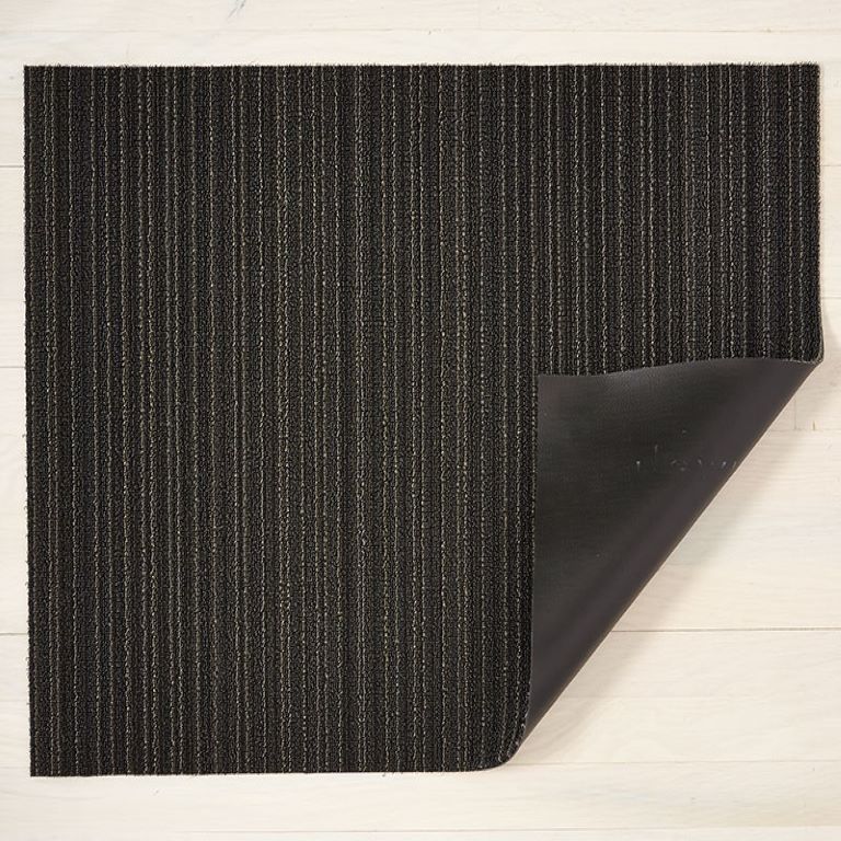 Chilewich Floor Mat - Skinny Stripe Shag - Image 2