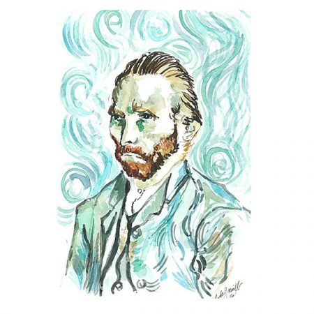 Niki Kingsmill Greeting Card - Van Gogh