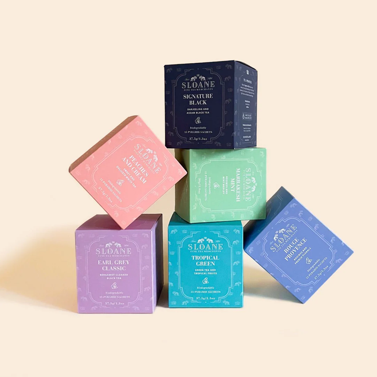 Sloane Fine Tea Sachets - Heavenly Cream - Image 3