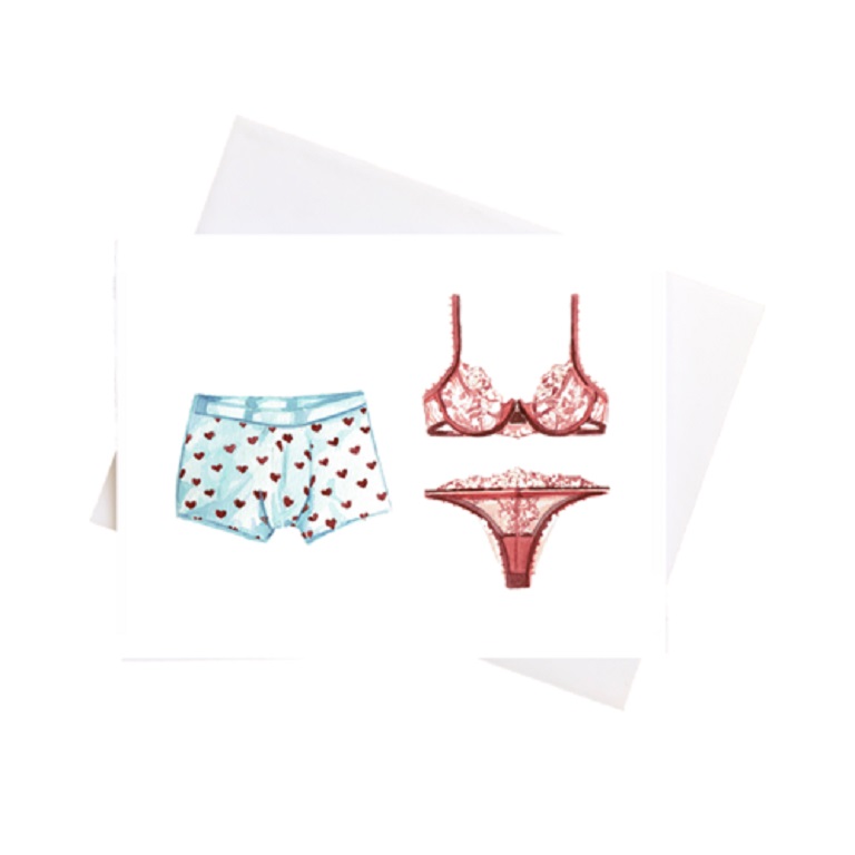 Niki Kingsmill Greeting Card - His and Hers