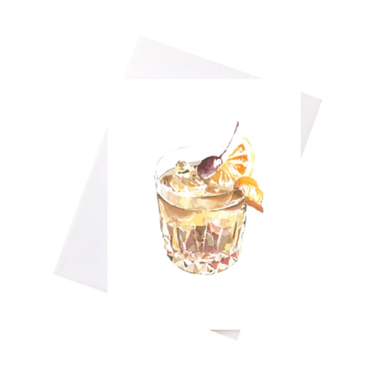 Niki Kingsmill Greeting Card - Old Fashioned