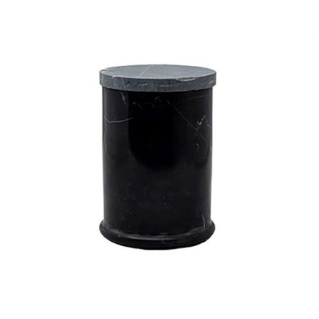 Belle de Provence Cotton Holder - Black Marble