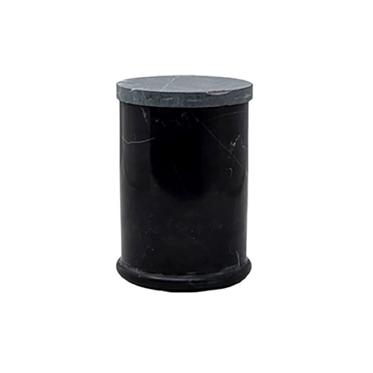 Belle de Provence Cotton Holder - Black Marble