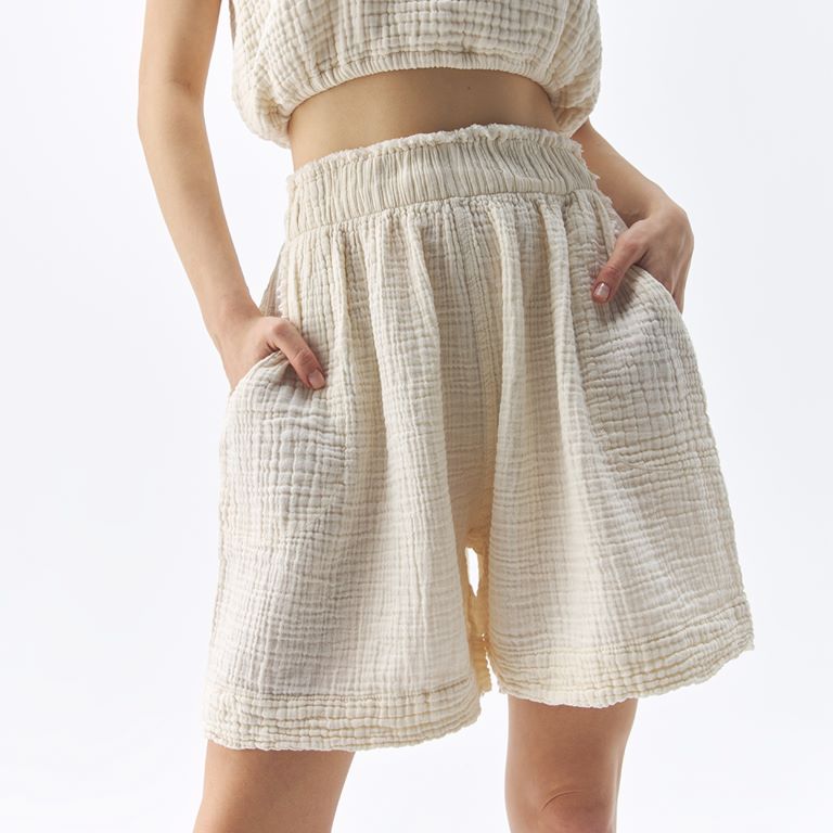 Pokoloko Crinkle Relaxed Shorts - Image 2