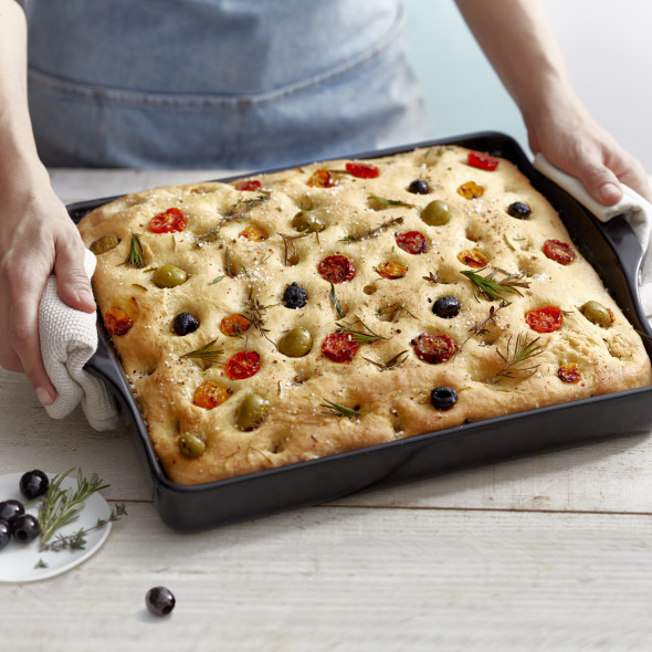 Emile Henry Focaccia Bread Baker