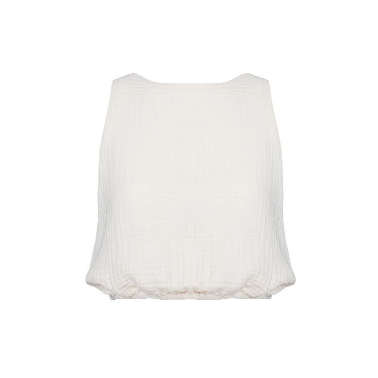 Pokoloko Crinkle Keyhole Tank Top - Image 5