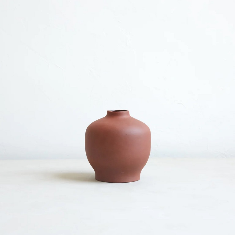 Floral Society Ceramic Blossom Vase - Earth - Image 2