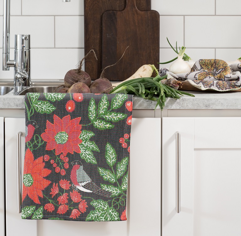 Ekelund Tea Towel - Julfaglar
