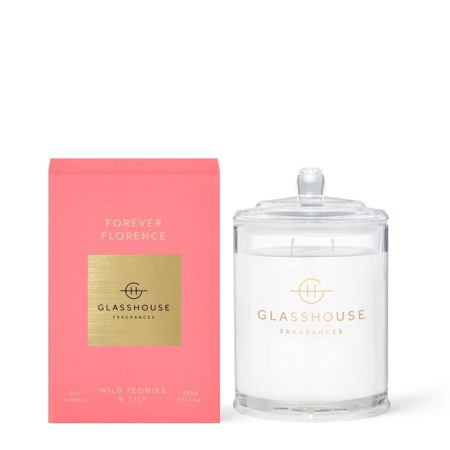 Glasshouse Fragrances Candle 380g - Forever Florence