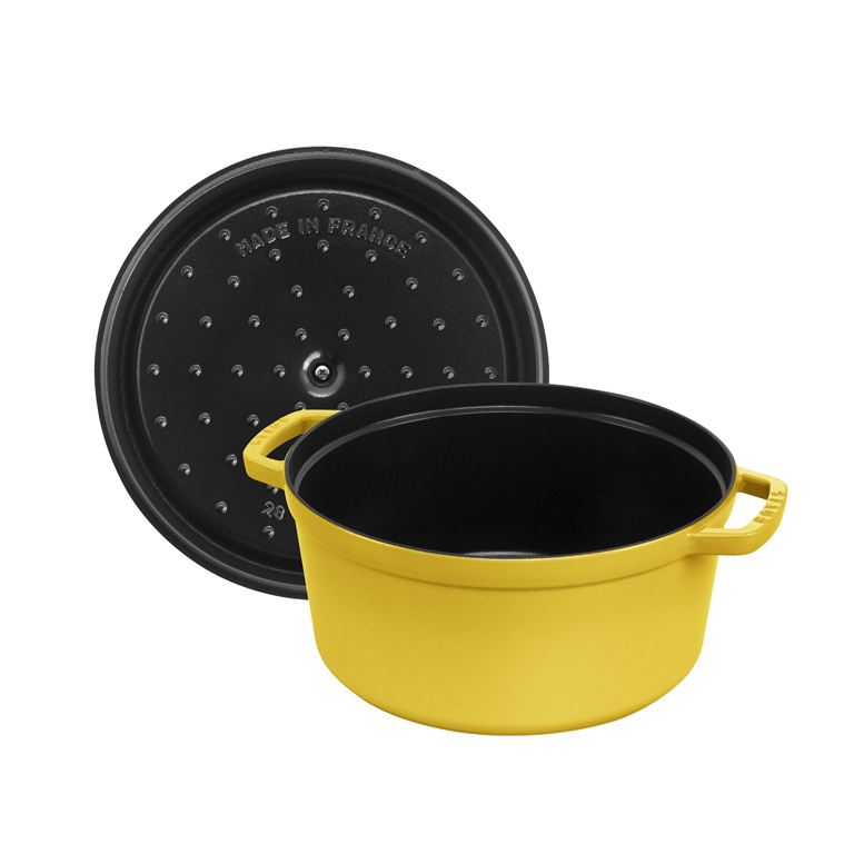 Staub 5.5Qt Cocotte - Citron - Image 3