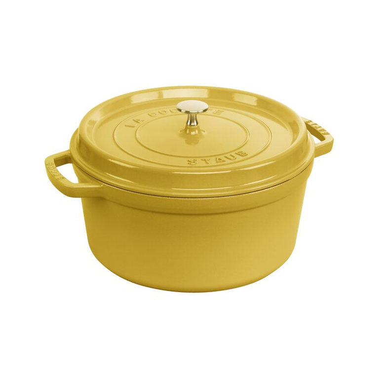 Staub 5.5Qt Cocotte - Citron - Image 2