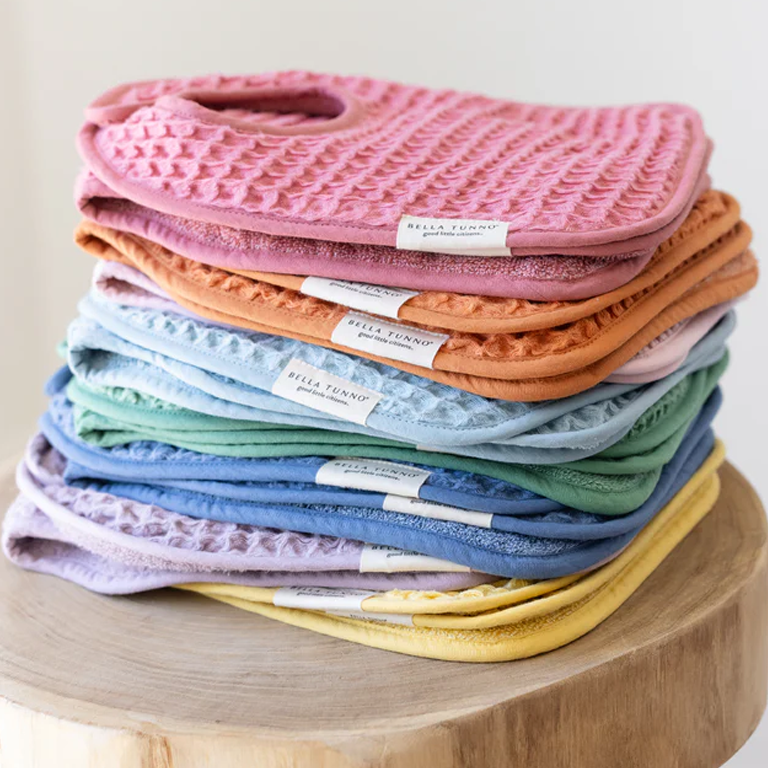 Bella Tunno Baby Bib & Burp Cloth - Sea Foam - Image 5
