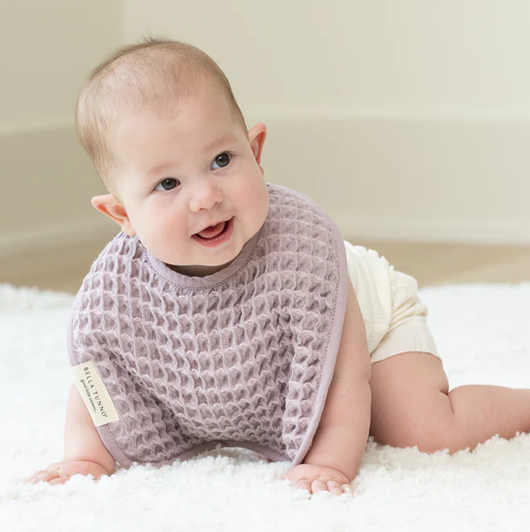 Bella Tunno Baby Bib & Burp Set - Orchid - Image 4