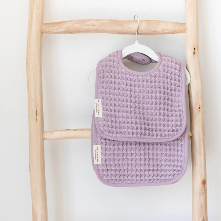 Bella Tunno Baby Bib & Burp Set - Orchid - Image 3