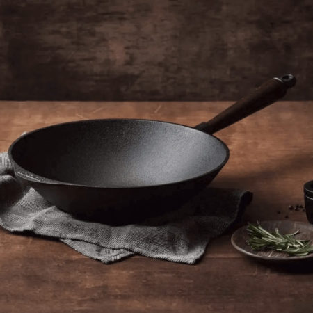 Skeppshult Cast Iron Wok
