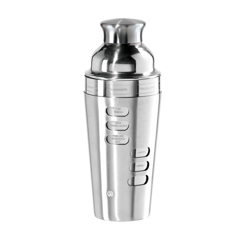 Oggi Cocktail Shaker - Dial a Drink Stainless - Image 2