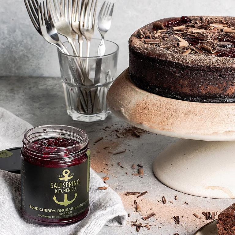 SaltSpring Kitchen Spread - Sour Cherry, Rhubarb & Rosemary - Image 2