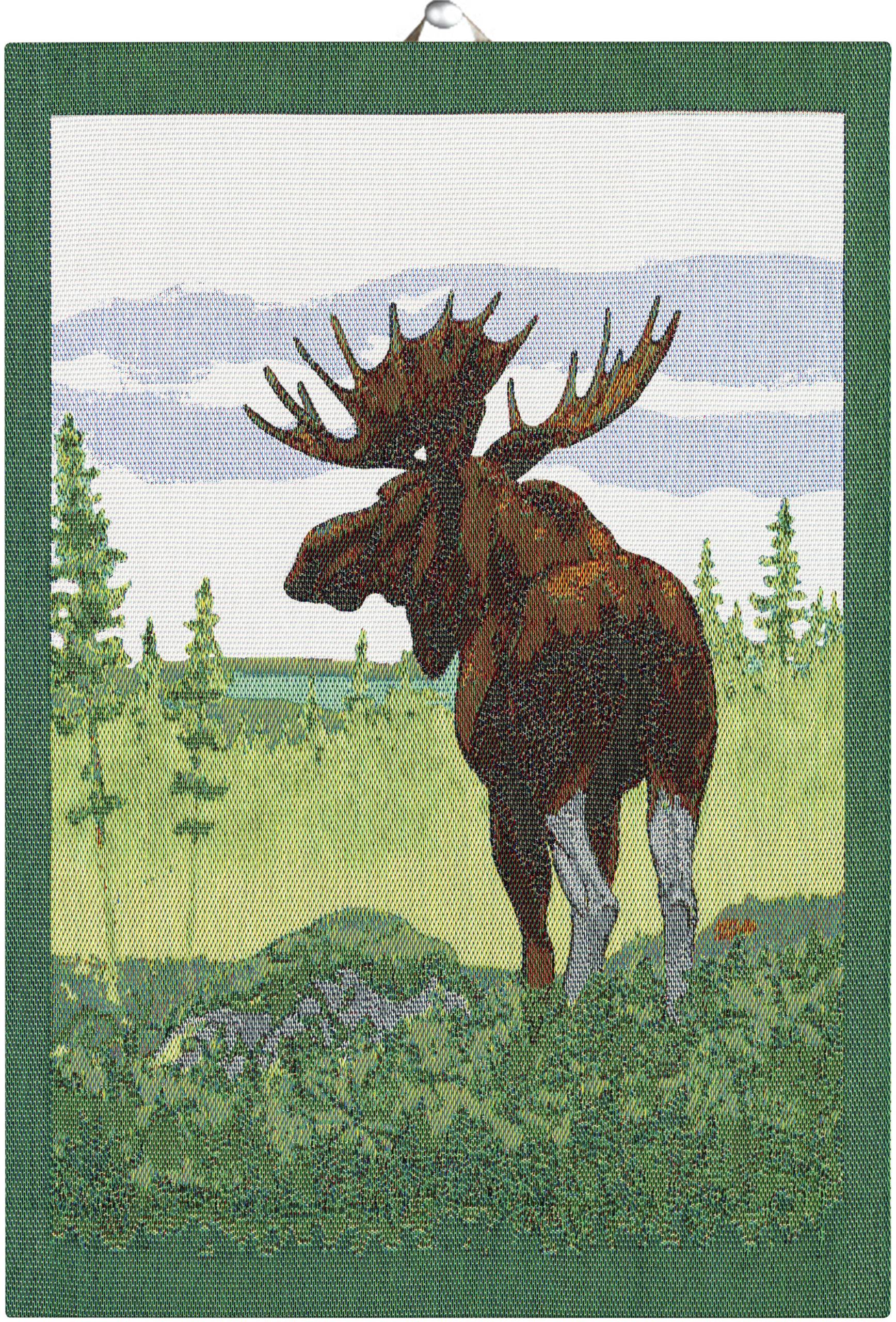Ekelund Tea Towel - Moose - Image 2