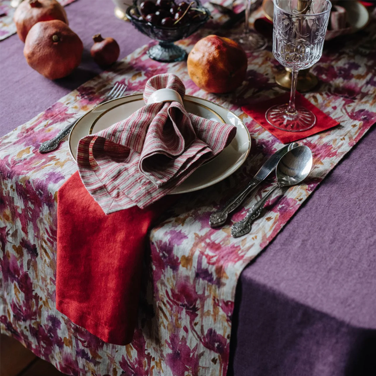Linen Tales Napkins - Lava Falls Set of 2 - Image 2