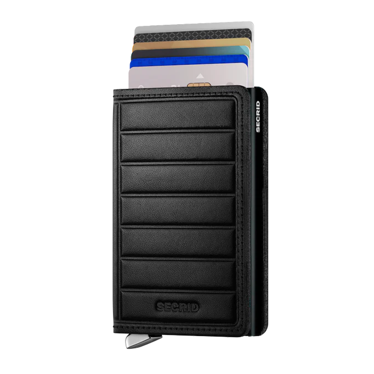 Secrid Mini Wallet - Emboss Lines Black - Image 2