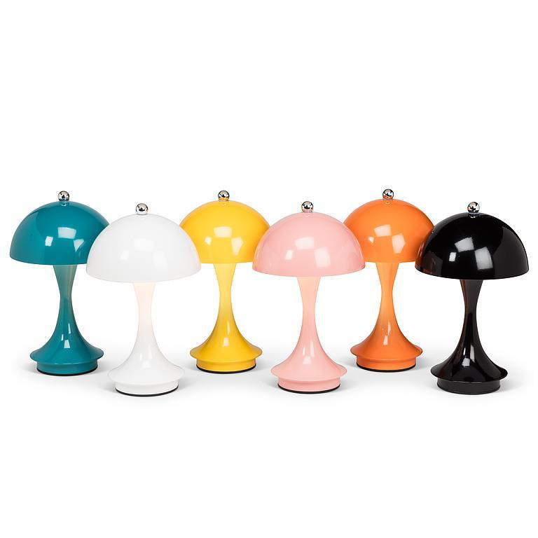 Abbott LED Lamp Dome Shade - Orange - Image 2