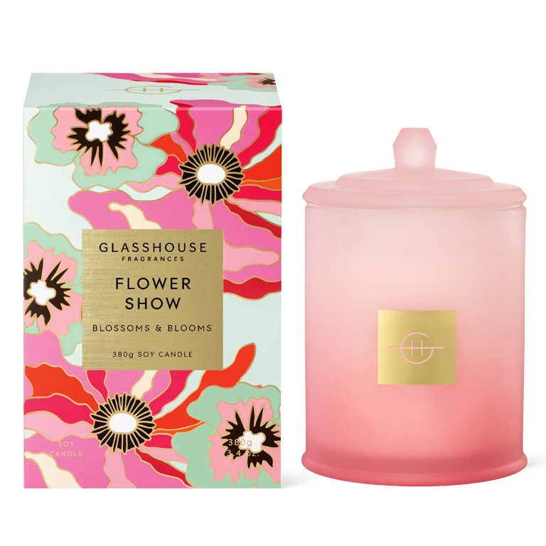 Glasshouse Frangrances Candle 380g - Flower Show - Image 2
