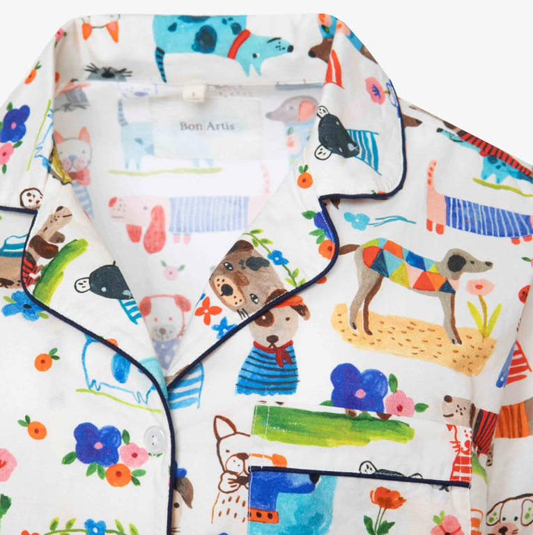 Bon|Artis Pajamas Set - Painted Dog XL - Image 4