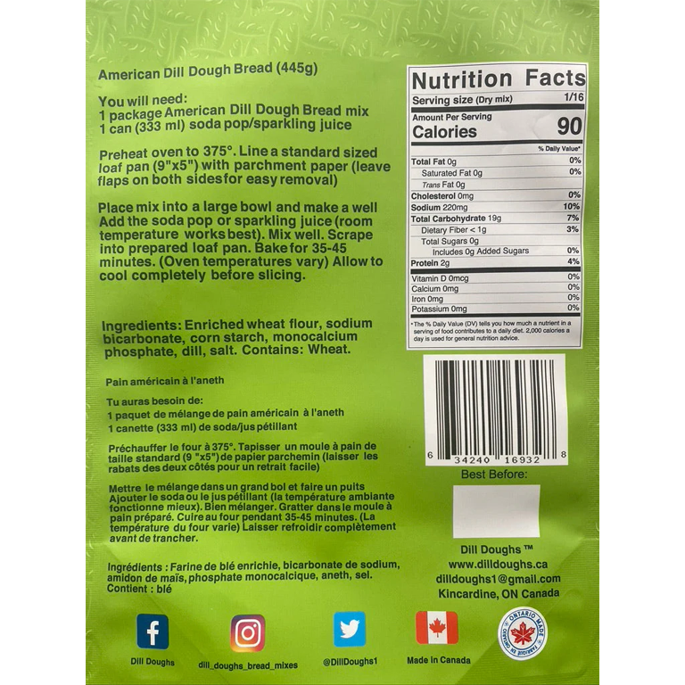 Dill Doughs Bread Mix - American Bread - Image 2