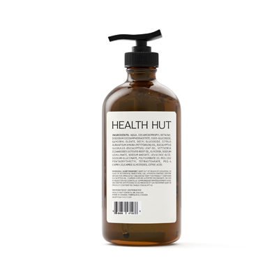 Health Hut Hand Soap & Body Wash - Eucalyptus, Vetiver & Petitgrain - Image 2