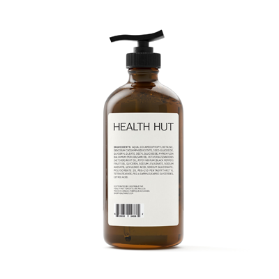 Health Hut Hand Soap & Body Wash - Vetiver, Black Pepper & Peru Balsam - Image 2