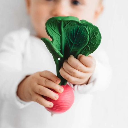 Oli&Carol Teether and Bath Toy - Ramona the Radish