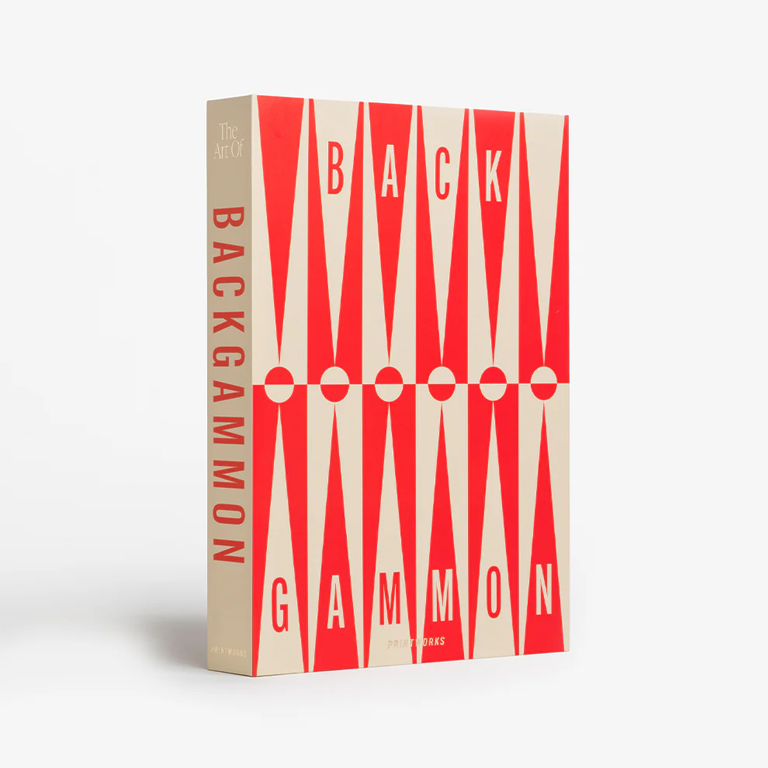 Printworks The Art of Backgammon - Red & Cream - Image 3