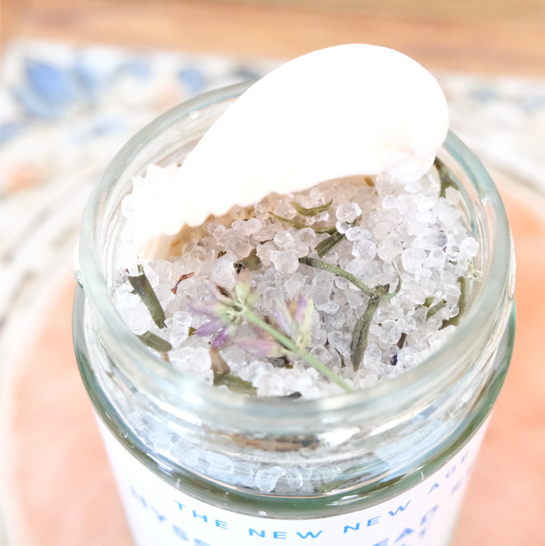 The New New Age Hyssop and Dead Sea Bath Salt - Image 2