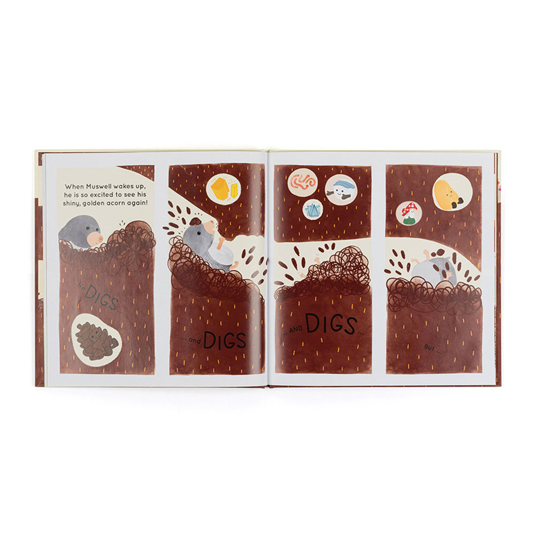 Jellycat Book - Muswell Mole and the Buried Treasure - Image 3