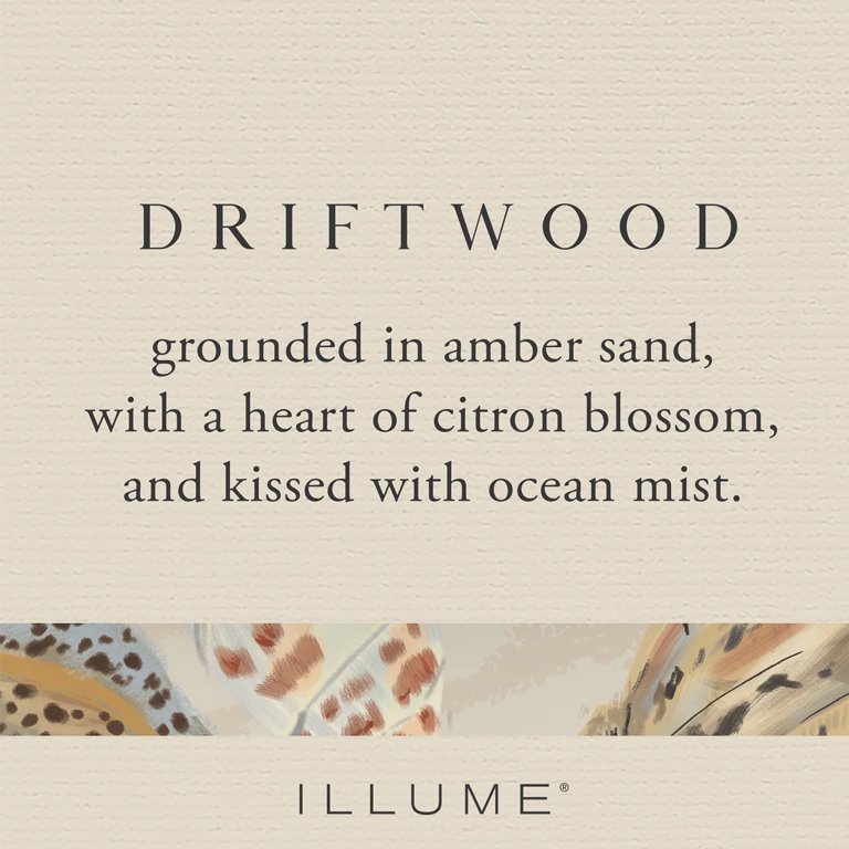 Illume Baltic Glass Candle - Driftwood - Image 2