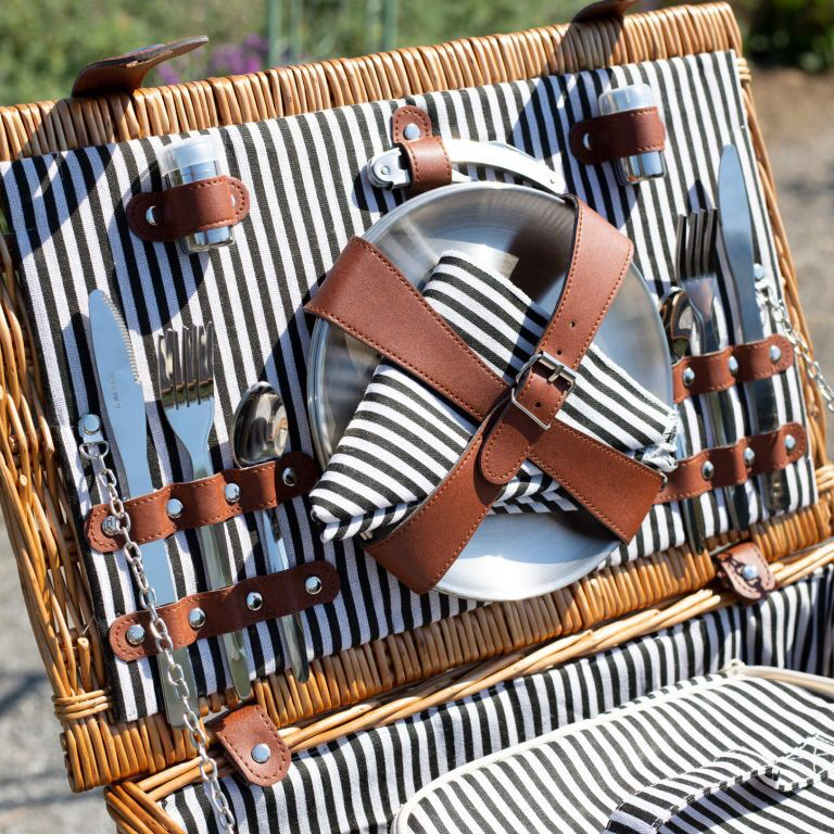 BBL Willow Picnic Basket - Four Person - Image 3