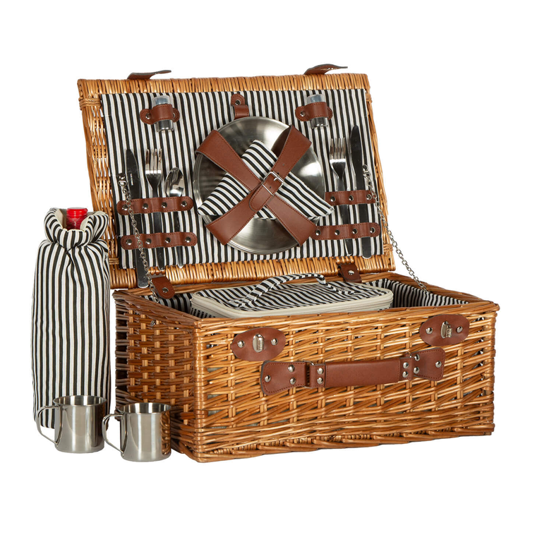 BBL Willow Picnic Basket - Four Person - Image 2