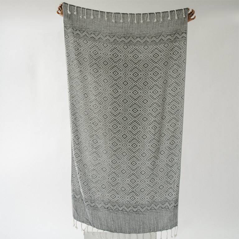 Pokoloko Towel - Charcoal Sketch - Image 3