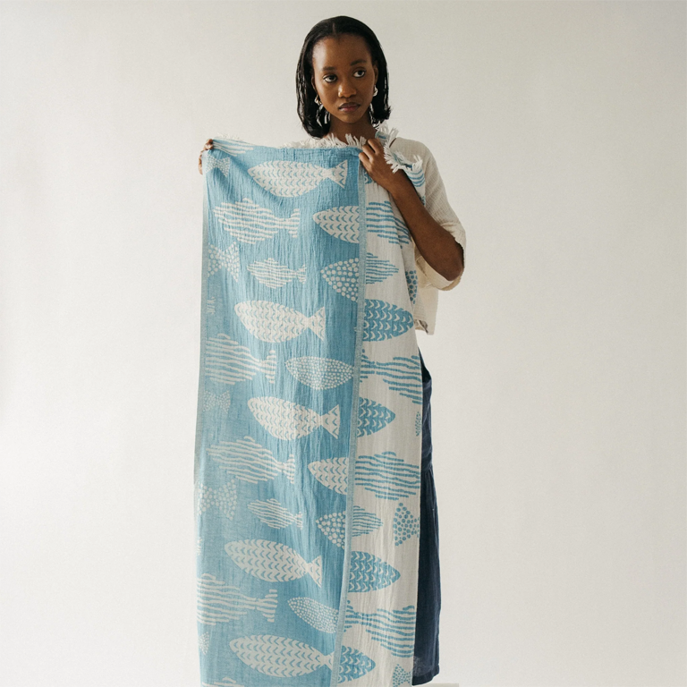 Pokoloko Towel - Saltwater Fish - Image 2