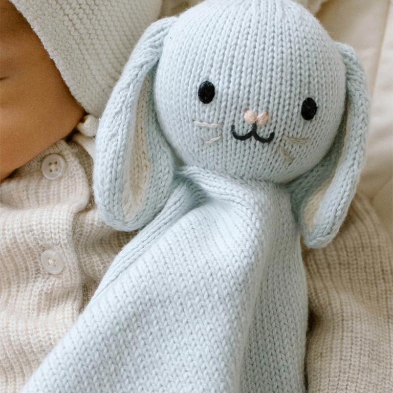 Cuddle+Kind Lovey - Baby Bunny Baby Blue - Image 2