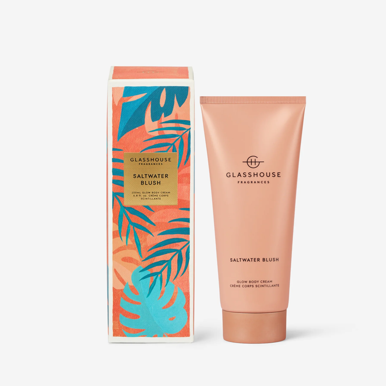 Glasshouse Fragrances Glow Body Cream - Saltwater Blush - Image 3