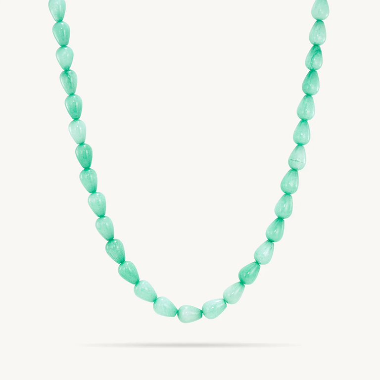 Dean Davidson Samui Beaded Necklace - Banyan Green Jade - Image 4