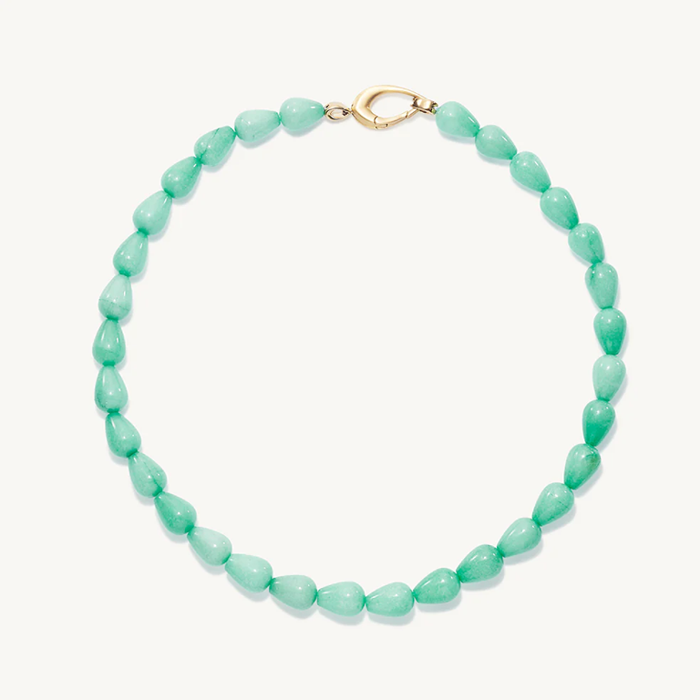 Dean Davidson Samui Beaded Necklace - Banyan Green Jade - Image 3
