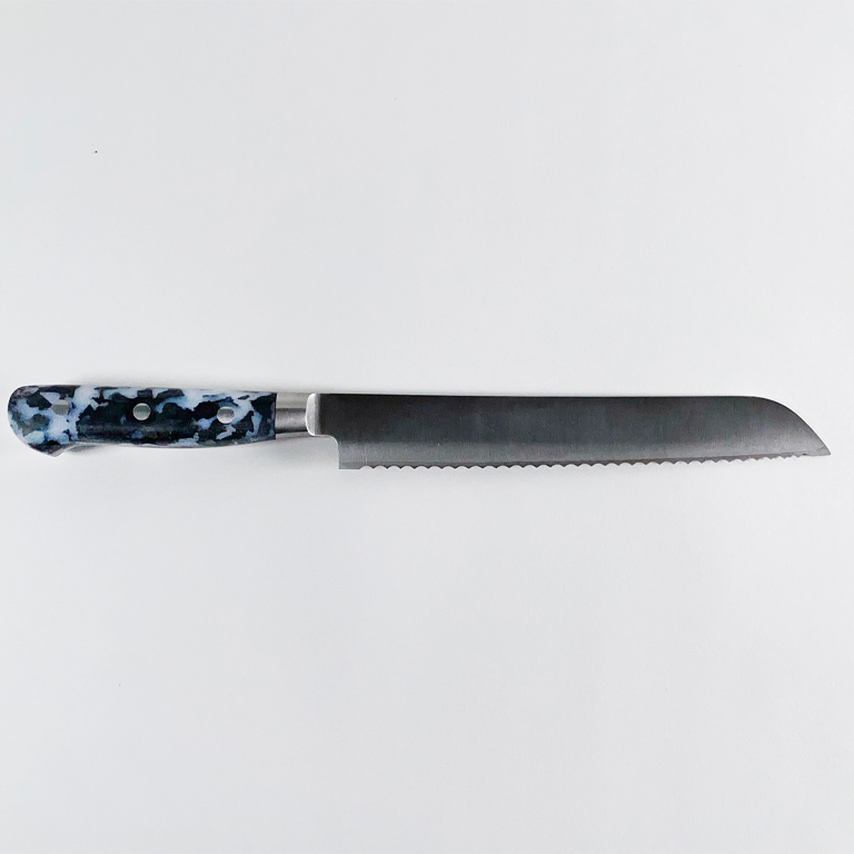 Fredericks and Mae Bread Knife - Black/White