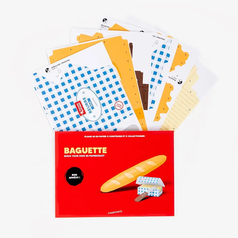 Cinqpoints 3D Paperfood - Baguette - Image 3