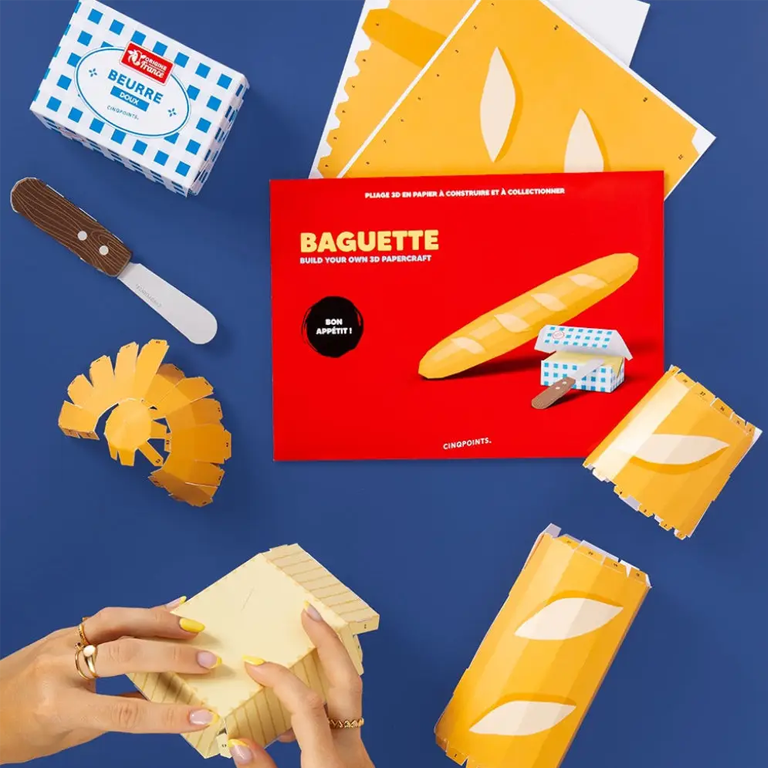 Cinqpoints 3D Paperfood - Baguette - Image 2