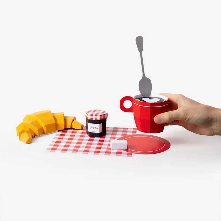 Cinqpoints 3D Paperfood - Croissant - Image 2