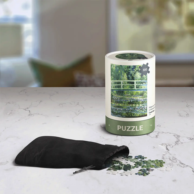 Today Is Art Day Puzzle - CLAUDE MONET | Bridge Over A Pond Of Water Lilies - Image 3